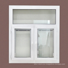 Ventanas abatibles de pvc personalizadas con rejilla interna.